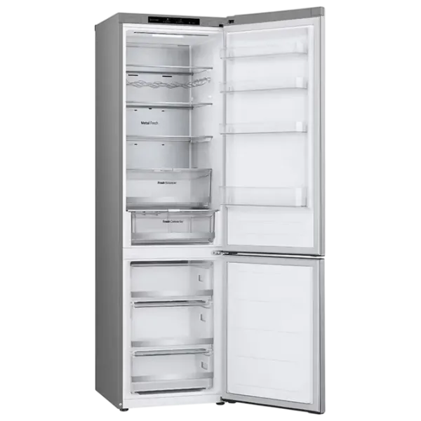Frigider LG GBV7280DMB cu congelator jos 387 l / 203 cm / Inox photo 5