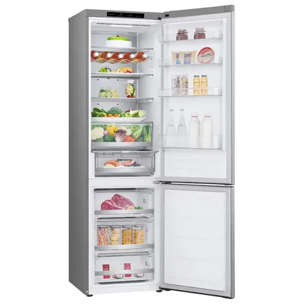 Frigider LG GBV7280DMB cu congelator jos 387 l / 203 cm / Inox photo 6
