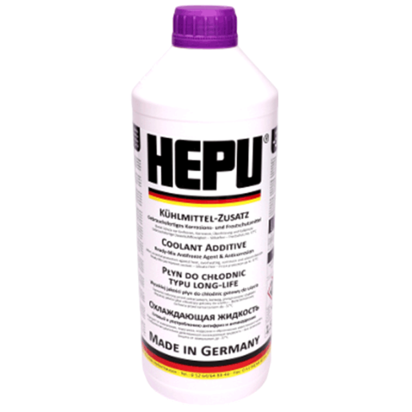 Антифриз HEPU P900 RM12 PLUS 1.5л Пурпурный photo 1