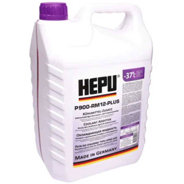 Антифриз HEPU P900 RM12 PLUS 5л Пурпурный photo 1