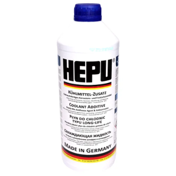 Антифриз HEPU P900-RM11 1.5л Синий photo 1