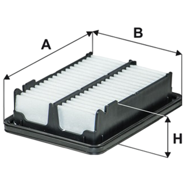 Filtru de aer Wix Filters WA9838 WX-WA9838 photo 1 Filtru de aer Wix Filters WA9838 WX-WA9838 photo 1