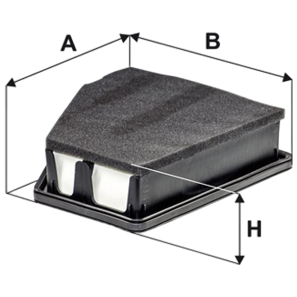 Воздушный фильтр Wix Filters WA9839 WX-WA9839 photo 1 Воздушный фильтр Wix Filters WA9839 WX-WA9839 photo 1