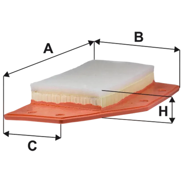 Filtru de aer Wix Filters WA9853 WX-WA9853 photo 1