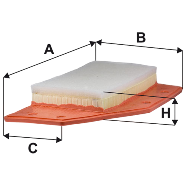 Filtru de aer Wix Filters WA9853 WX-WA9853 photo 1