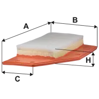 Filtru de aer Wix Filters WA9853 WX-WA9853