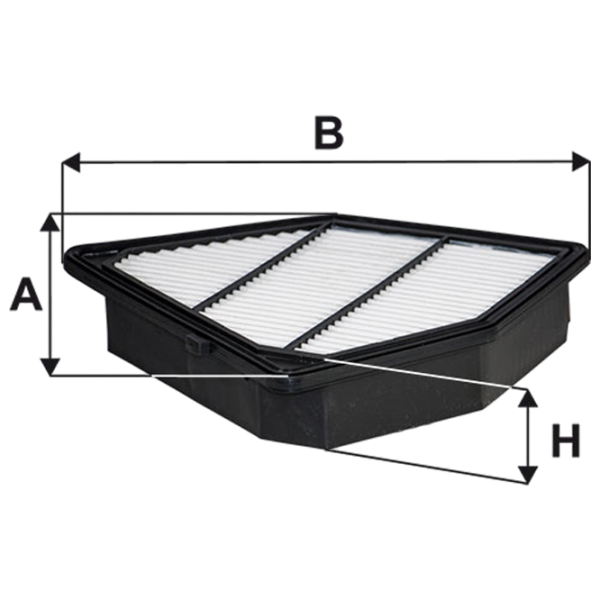 Воздушный фильтр Wix Filters WA9854 WX-WA9854 photo 1 Воздушный фильтр Wix Filters WA9854 WX-WA9854 photo 1
