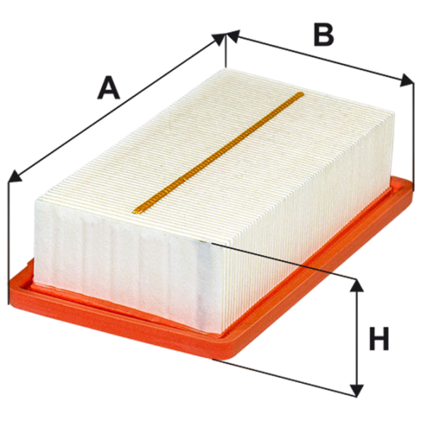 Воздушный фильтр Wix Filters WA9855 WX-WA9855 photo 1