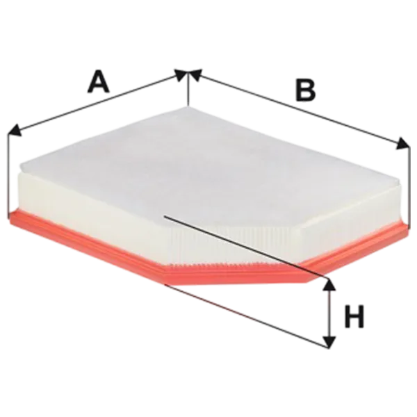Воздушный фильтр Wix Filters WA9850 WX-WA9850 photo 1