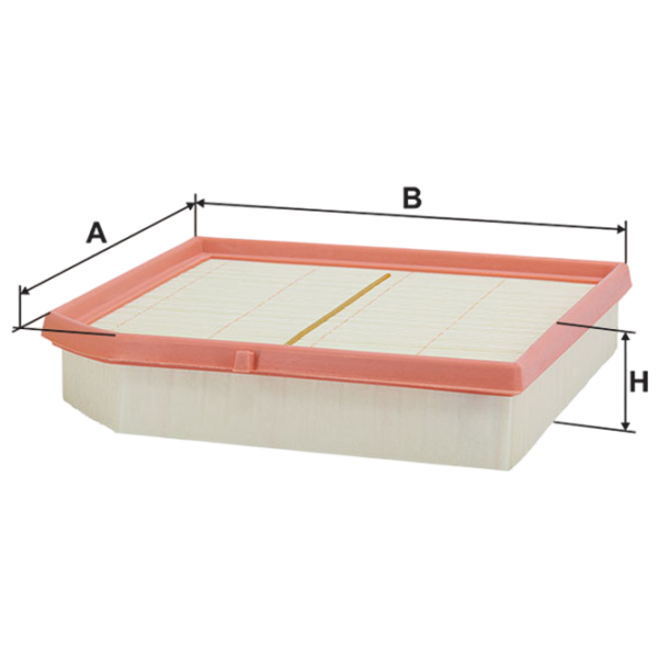 Воздушный фильтр Wix Filters WA9861 WX-WA9861 photo 1