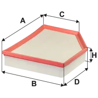 Воздушный фильтр Wix Filters WA9864 WX-WA9864