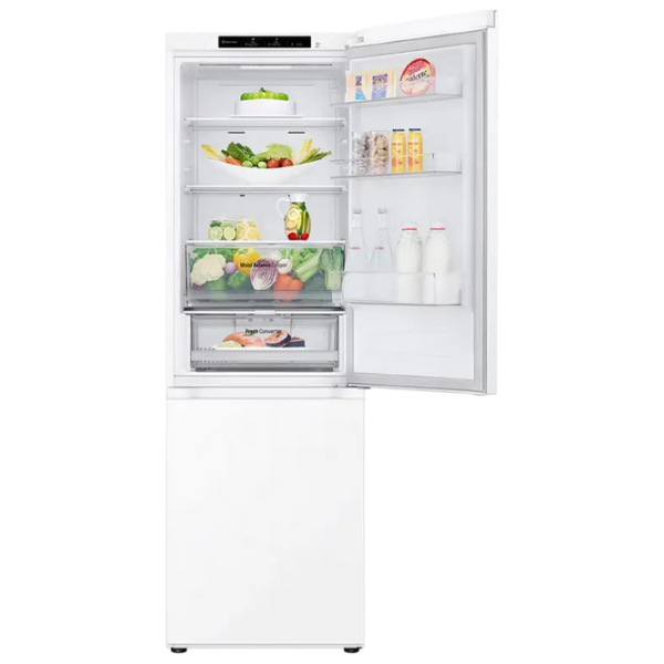 Frigider LG GBV3100ESW cu congelator jos 344 l / 186 cm / White photo 3
