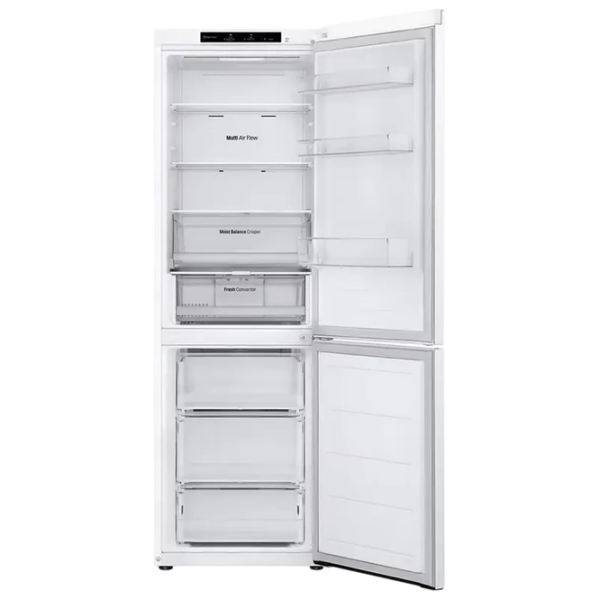 Frigider LG GBV3100ESW cu congelator jos 344 l / 186 cm / White photo 6