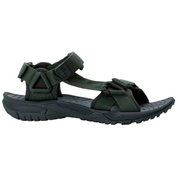 Sandale pentru bărbați Jack Wolfskin Lakewood Ride Sandal M Darkolivegreen / Textil photo 1 Sandale pentru bărbați Jack Wolfskin Lakewood Ride Sandal M Darkolivegreen / Textil photo 1