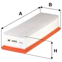 Воздушный фильтр Wix Filters WA9816 WX-WA9816