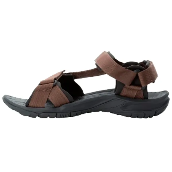 Sandale pentru bărbați Jack Wolfskin Lakewood Ride Sandal M Brown / Textil photo 2 Sandale pentru bărbați Jack Wolfskin Lakewood Ride Sandal M Brown / Textil photo 2