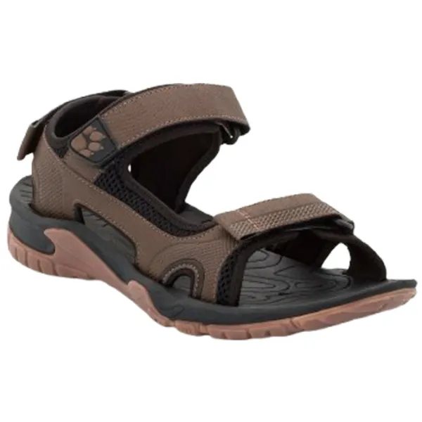 Sandale pentru bărbați Jack Wolfskin Lakewood Ride Sandal M Saddlebrown / Textil photo 1 Sandale pentru bărbați Jack Wolfskin Lakewood Ride Sandal M Saddlebrown / Textil photo 1