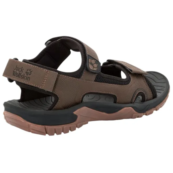 Sandale pentru bărbați Jack Wolfskin Lakewood Ride Sandal M Saddlebrown / Textil photo 4 Sandale pentru bărbați Jack Wolfskin Lakewood Ride Sandal M Saddlebrown / Textil photo 4