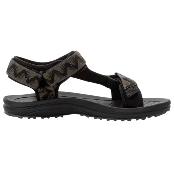 Sandale pentru bărbați Jack Wolfskin Wave Breaker M Darkolivegreen / Textil photo 2 Sandale pentru bărbați Jack Wolfskin Wave Breaker M Darkolivegreen / Textil photo 2