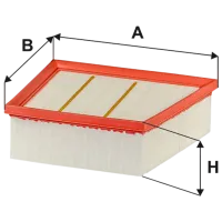 Воздушный фильтр Wix Filters WA9849 WX-WA9849