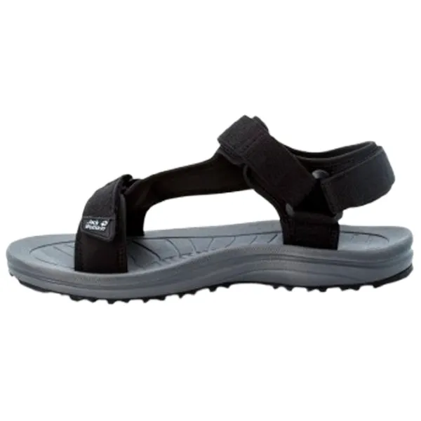 Sandale pentru bărbați Jack Wolfskin Wave Breaker M Black / Textil photo 2 Sandale pentru bărbați Jack Wolfskin Wave Breaker M Black / Textil photo 2