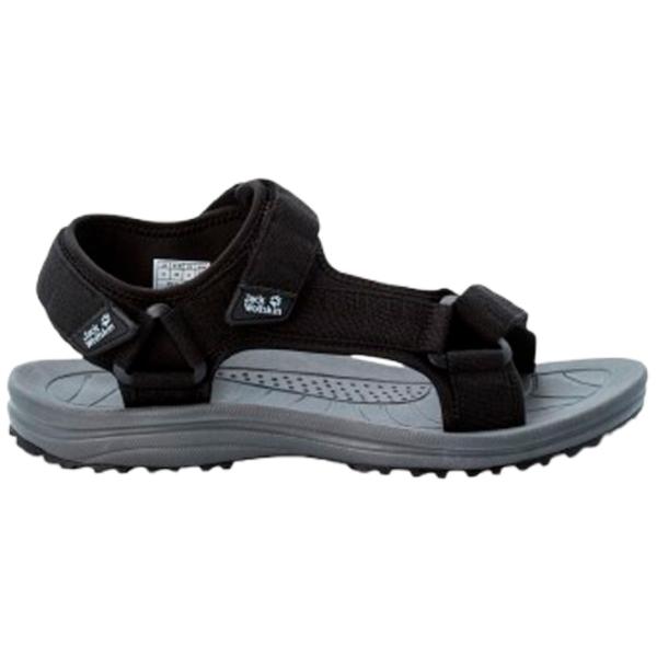 Sandale pentru bărbați Jack Wolfskin Wave Breaker M Black / Textil photo 3 Sandale pentru bărbați Jack Wolfskin Wave Breaker M Black / Textil photo 3