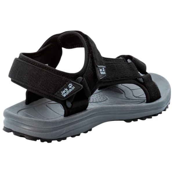 Sandale pentru bărbați Jack Wolfskin Wave Breaker M Black / Textil photo 4 Sandale pentru bărbați Jack Wolfskin Wave Breaker M Black / Textil photo 4