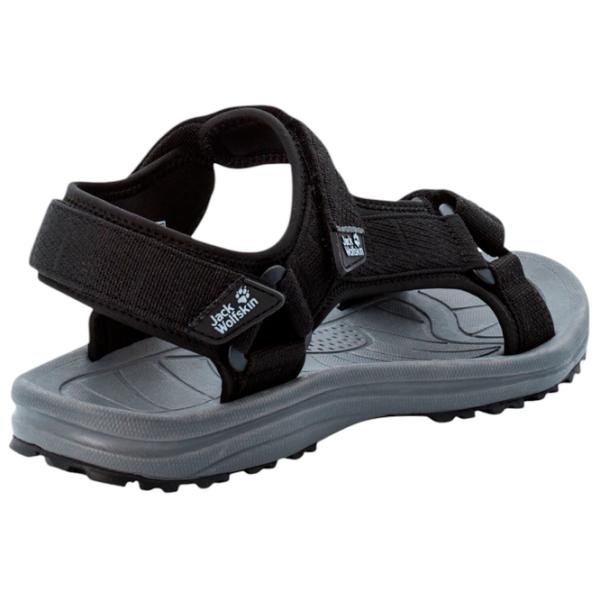 Sandale pentru bărbați Jack Wolfskin Wave Breaker M Black / Textil photo 4 Sandale pentru bărbați Jack Wolfskin Wave Breaker M Black / Textil photo 4