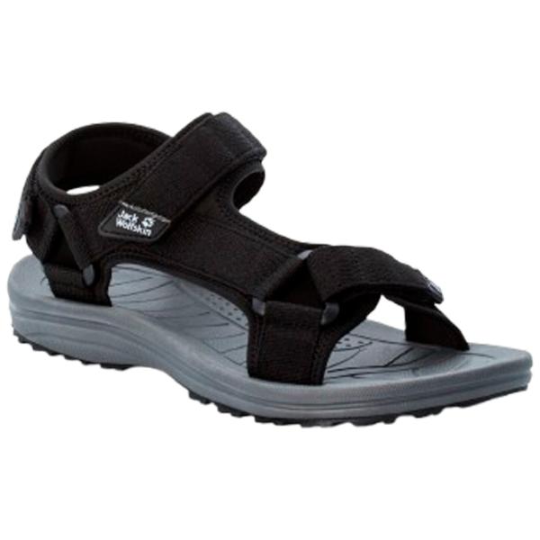 Sandale pentru bărbați Jack Wolfskin Wave Breaker M Black / Textil photo 1 Sandale pentru bărbați Jack Wolfskin Wave Breaker M Black / Textil photo 1