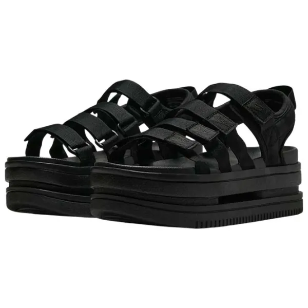 Sandale pentru femei Nike Icon Classic SE Black / Textil photo 1
