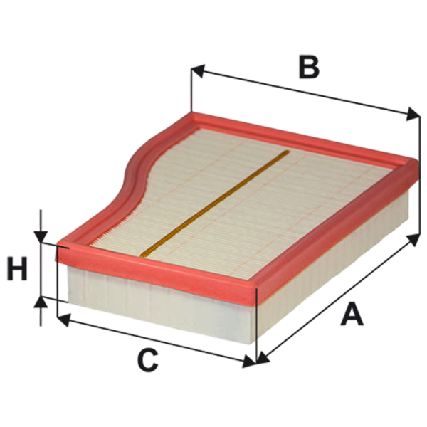 Filtru de aer Wix Filters WA9874 WX-WA9874 photo 1