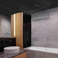 Сушилка для белья Sepio 9223 Потолочная/ Сталь photo 8