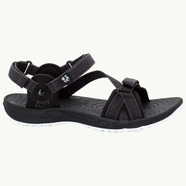 Sandale pentru femei Jack Wolfskin Lakewood Ride Sandal W Black / Textil photo 2