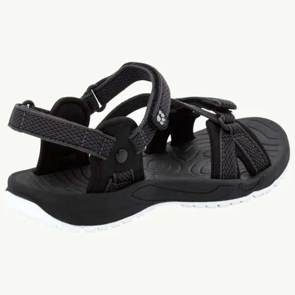 Sandale pentru femei Jack Wolfskin Lakewood Ride Sandal W Black / Textil photo 5