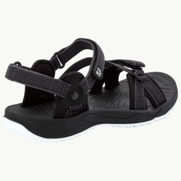 Sandale pentru femei Jack Wolfskin Lakewood Ride Sandal W Black / Textil photo 5