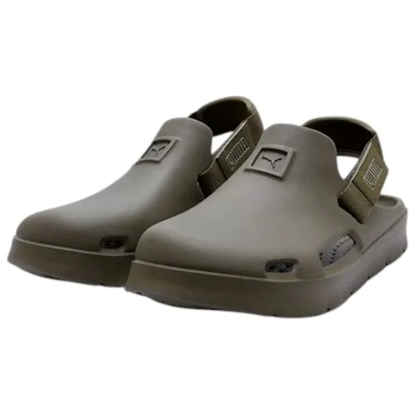 Sandale pentru bărbați Puma Shibui Mule Darkolivegreen / Poliuretan photo 1 Sandale pentru bărbați Puma Shibui Mule Darkolivegreen / Poliuretan photo 1