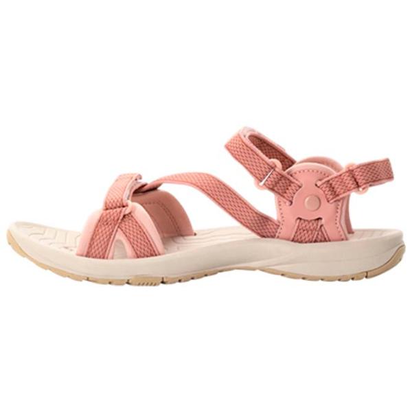 Sandale pentru femei Jack Wolfskin Lakewood Ride Sandal W Pink / Textil photo 2
