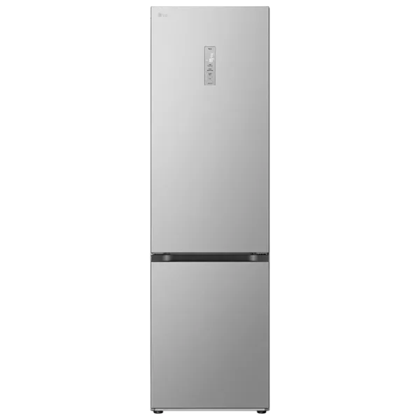 Frigider LG GBV7270CPY cu congelator jos 387 l / 203 cm / Inox photo 1