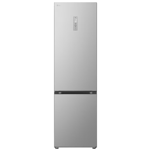 Frigider LG GBV7270CPY cu congelator jos 387 l / 203 cm / Inox photo 1