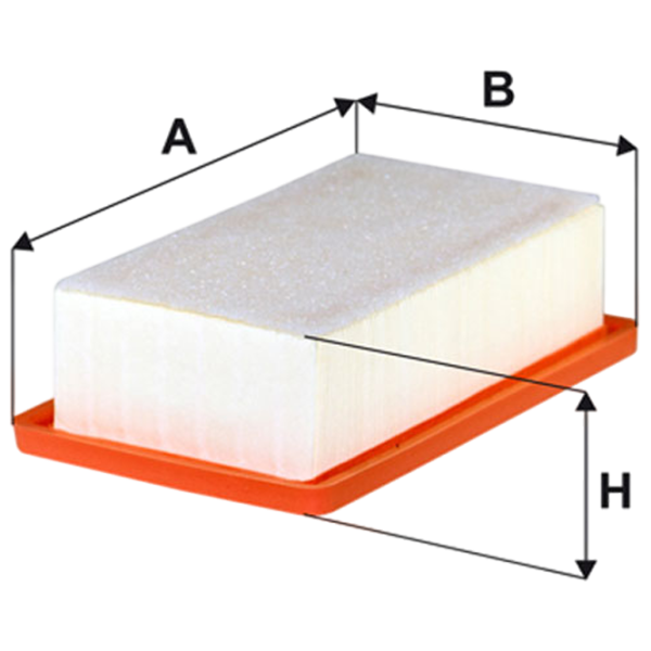 Воздушный фильтр Wix Filters WA9808 WX-WA9831 photo 1