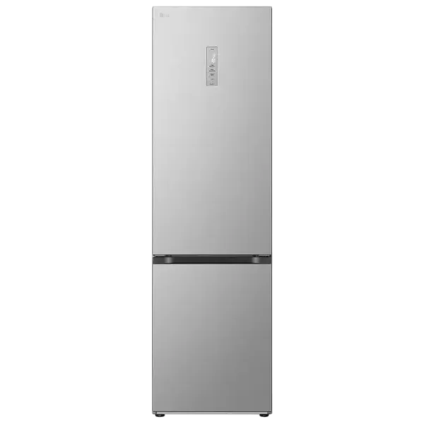 Frigider LG GBV7270DPY cu congelator jos 387 l / 203 cm / Inox photo 1