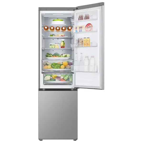 Frigider LG GBV7270DPY cu congelator jos 387 l / 203 cm / Inox photo 3