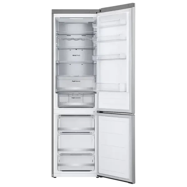 Frigider LG GBV7270DPY cu congelator jos 387 l / 203 cm / Inox photo 7