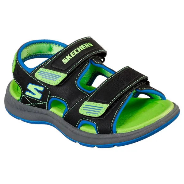 Sandale pentru băieți Skechers sun spurt Black / Textil photo 1
