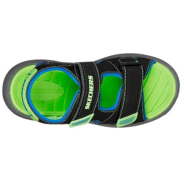 Sandale pentru băieți Skechers sun spurt Black / Textil photo 4