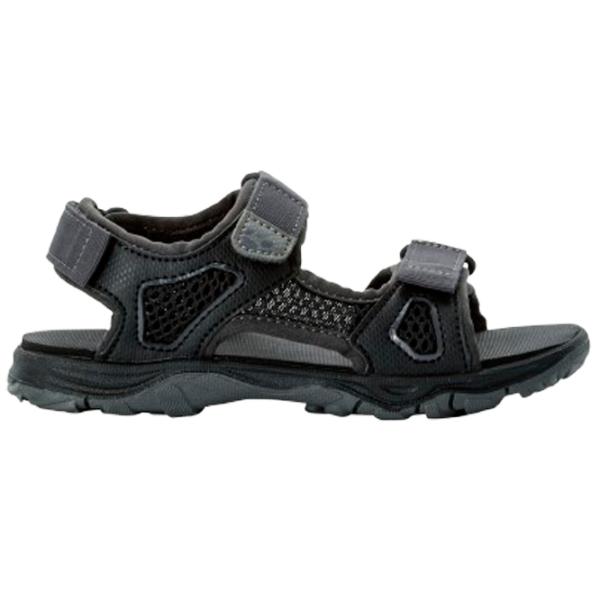 Sandale pentru băieți Jack Wolfskin Taraco Beach Sandal K Gray / Textil photo 1