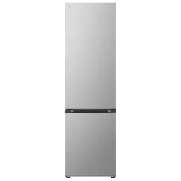 Frigider LG GBV5240DPY cu congelator jos 387 l / 203 cm / Inox photo 1