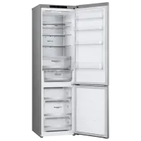 Frigider LG GBV5240DPY cu congelator jos 387 l / 203 cm / Inox photo 5