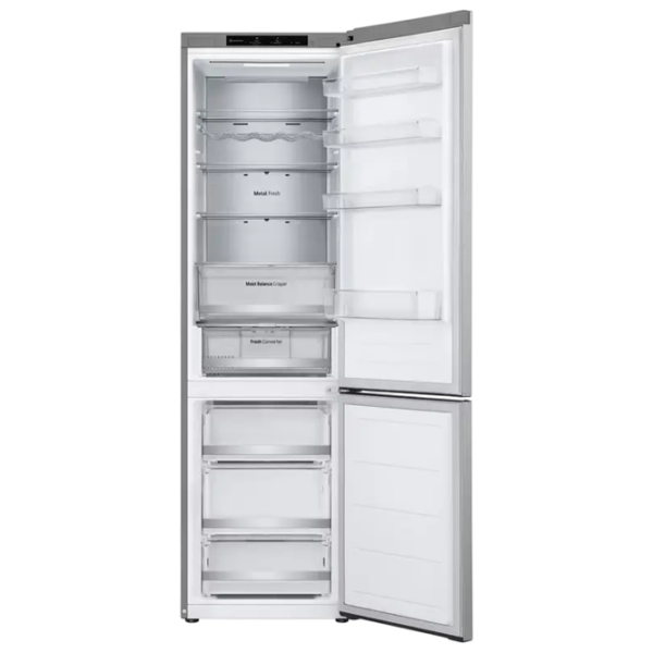 Frigider LG GBV5240DPY cu congelator jos 387 l / 203 cm / Inox photo 7