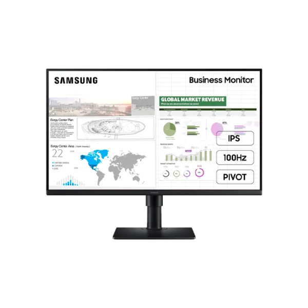 Монитор Samsung S27D400 27" Full HD 100 Гц / 5 мс / Черный photo 1